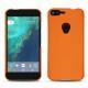 Coque cuir Google Pixel XL - Orange fluo