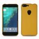 Coque cuir Google Pixel XL - Jaune soulèu