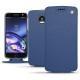 Housse cuir Lenovo Moto Z - Indigo ( Pantone 303U ) 