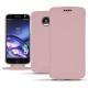 Capa em pele Lenovo Moto Z - Rose PU