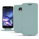 Lederschutzhülle Lenovo Moto Z - Bleu Ciel PU