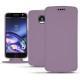 Capa em pele Lenovo Moto Z - Lilas PU