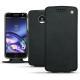 가죽 커버 Lenovo  Moto Z - Dark vintage ( Roughtcut - Black#5256 ) 