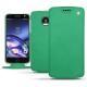 Housse cuir Lenovo Moto Z - Menthe vintage ( Pantone 562C ) 