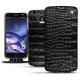 Funda de piel Lenovo Moto Z - Crocodile nero