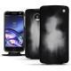 Funda de piel Lenovo Moto Z - Gris Patine