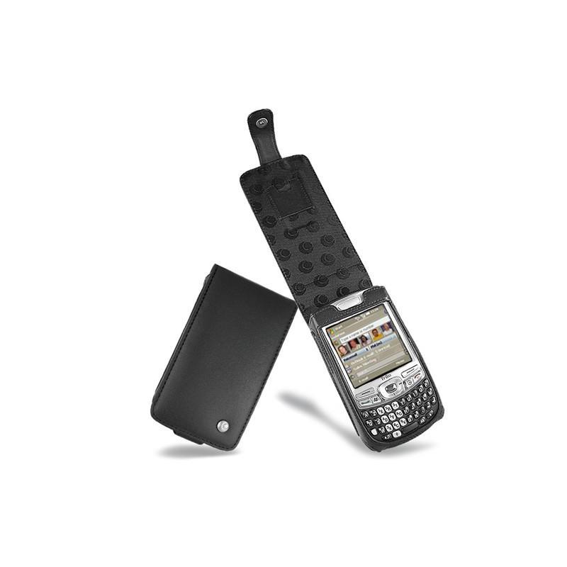 Housse cuir Palm Treo 750v - Treo 755p -Treo 680  - Noir ( Nappa - Black ) 