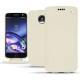 Capa em pele Lenovo Moto Z - Blanc (  Nappa - White ) 