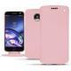 가죽 커버 Lenovo  Moto Z - Rose ( Nappa - Pantone 2365C ) 