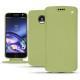 Lederschutzhülle Lenovo Moto Z - Vert olive ( Nappa - Pantone 578U ) 