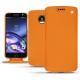 Funda de piel Lenovo Moto Z - Orange ( Nappa - Pantone 1495U ) 