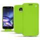 Funda de piel Lenovo Moto Z - Vert fluo