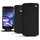 Funda de piel Lenovo Moto Z - Negre poudro