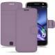 Capa em pele Lenovo Moto Z - Lilas PU