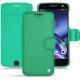 Capa em pele Lenovo Moto Z - Menthe vintage ( Pantone 562C ) 