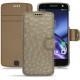 Capa em pele Lenovo Moto Z - Autruche desert