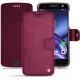 Housse cuir Lenovo Moto Z - Serpent ciclamino