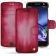 Capa em pele Lenovo Moto Z - Rose Patine