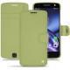Custodia in pelle Lenovo Moto Z - Vert olive ( Nappa - Pantone 578U ) 