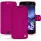 Custodia in pelle Lenovo Moto Z - Rose fluo