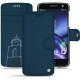 Capa em pele Lenovo Moto Z - Blu mediterran