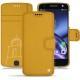 Lederschutzhülle Lenovo Moto Z - Jaune soulèu