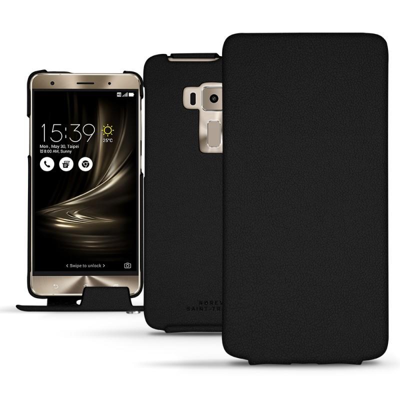 硬质真皮保护套 Asus Zenfone 3 Deluxe  5.7 ZS570KL - Noir PU