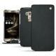 Custodia in pelle Asus Zenfone 3 Deluxe  5.7 ZS570KL - Dark vintage ( Roughtcut - Black#5256 ) 