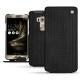 Housse cuir Asus Zenfone 3 Deluxe 5.7 ZS570KL - Abaca nero