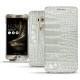 Funda de piel Asus Zenfone 3 Deluxe  5.7 ZS570KL - Crocodile milk