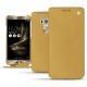 Custodia in pelle Asus Zenfone 3 Deluxe  5.7 ZS570KL - Or Maïa ( Bologna Hi Gloss Metallic - Pantone 871C ) 