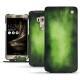 Lederschutzhülle Asus Zenfone 3 Deluxe  5.7 ZS570KL - Vert Patine