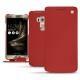 硬质真皮保护套 Asus Zenfone 3 Deluxe  5.7 ZS570KL - Rouge ( Nappa - Pantone 199C ) 