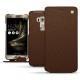 Custodia in pelle Asus Zenfone 3 Deluxe  5.7 ZS570KL - Châtaigne ( Pantone 476C ) 