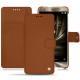 Asus Zenfone 3 Deluxe  5.7 ZS570KL leather case - Marron ( Nappa - Pantone 1615C ) 