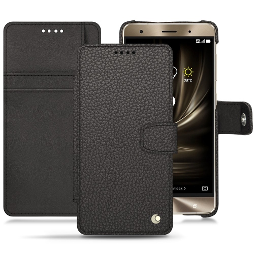 Custodia in pelle Asus Zenfone 3 Deluxe ZS570KLAnthracite ( Pantone #41403c ) 