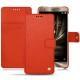 Housse cuir Asus Zenfone 3 Deluxe  5.7 ZS570KL - Papaye ( Pantone 180C ) 