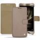 Housse cuir Asus Zenfone 3 Deluxe  5.7 ZS570KL - Taupe vintage ( Pantone 7530C ) 