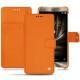 Capa em pele Asus Zenfone 3 Deluxe 5.7 ZS570KL - Orange fluo
