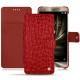 Capa em pele Asus Zenfone 3 Deluxe 5.7 ZS570KL - Autruche ciliegia