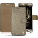 Lederschutzhülle Asus Zenfone 3 Deluxe 5.7 ZS570KL - Autruche desert