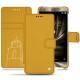 Housse cuir Asus Zenfone 3 Deluxe  5.7 ZS570KL - Jaune soulèu