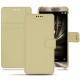 Asus Zenfone 3 Deluxe  5.7 ZS570KL leather case - Beige PU