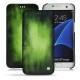 レザーケース Samsung Galaxy S7 Edge - Vert Patine