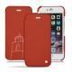 Apple iPhone 6S leather case - Arange clouquié