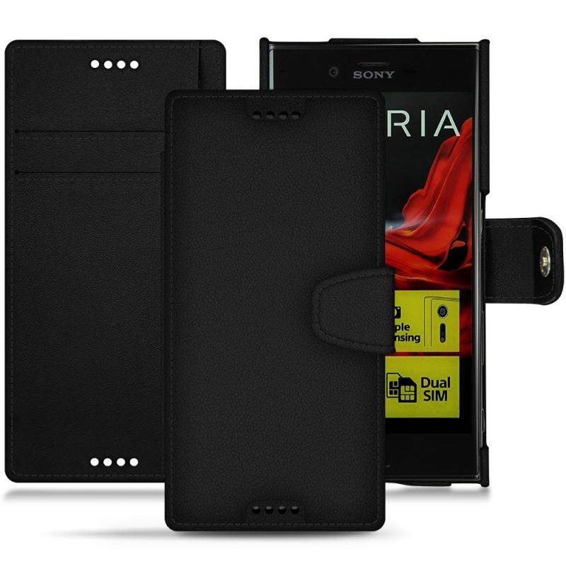 가죽 커버 Sony Xperia XZ - Noir PU
