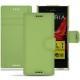 Funda de piel Sony Xperia XZ  - Vert olive PU