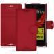 Custodia in pelle SSony Xperia XZ - Rouge PU