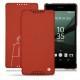 Lederschutzhülle Sony Xperia Z5 Compact - Arange clouquié