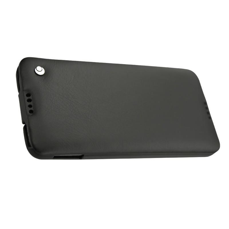 レザーケース Blackberry DTEK60 - Noir ( Nappa - Black ) 